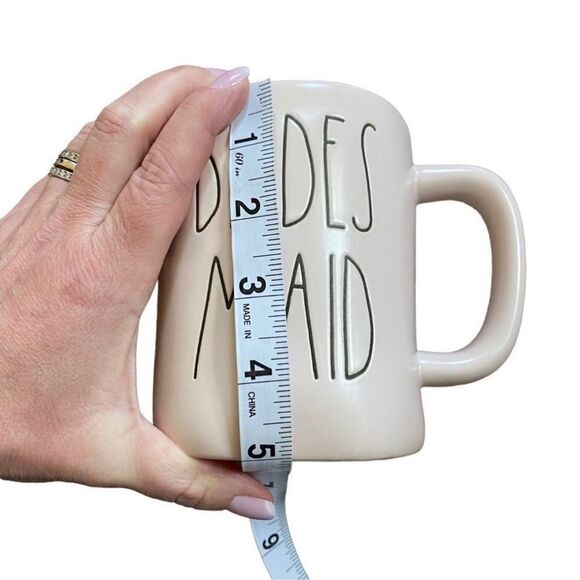 Magenta Pink Rae Dunn Artisan Collection Bridesmaid Ceramic Novelty Mug - Picture 8 of 9